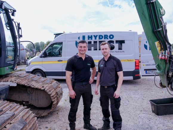 Hydro-Hest GmbH Geschäftsführung (Andreas Hein und Konrad Stieb)